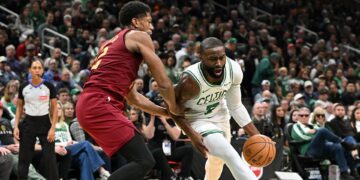 Lance do jogo Boston Celtics x Cleveland Cavaliers