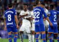 Thibaut Courtois saiu em defesa de Vinícius Júnior após as críticas dos jogadores e do treinador do Getafe