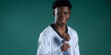 Henrique Marques conquistou a primeira medalha de ouro entre homens do Brasil em um Mundial de Taekwondo
