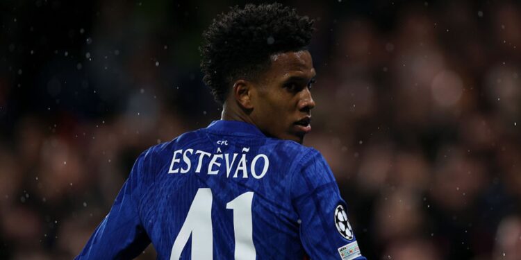 Estêvão é o mais jovem a marcar pelo Chelsea pela Champions