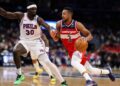 Lance do jogo Washington Wizards x Philadelphia 76ers