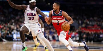 Lance do jogo Washington Wizards x Philadelphia 76ers