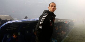 Filipe Luís comemora classificação do Flamengo para a final da Copa Libertadores