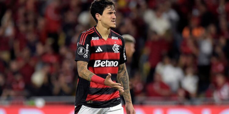 Pedro vai desfalcar o Flamengo contra o Fortaleza