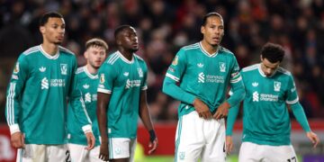Liverpool igualou o número de derrotas da última edição da Premier League