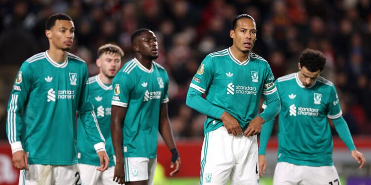 Liverpool igualou o número de derrotas da última edição da Premier League