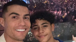 Cristiano Jr surpreende e impressiona fãs de futebol