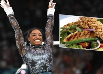 A dieta de Simone Biles é mais simples do que você imagina