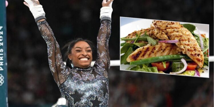 A dieta de Simone Biles é mais simples do que você imagina