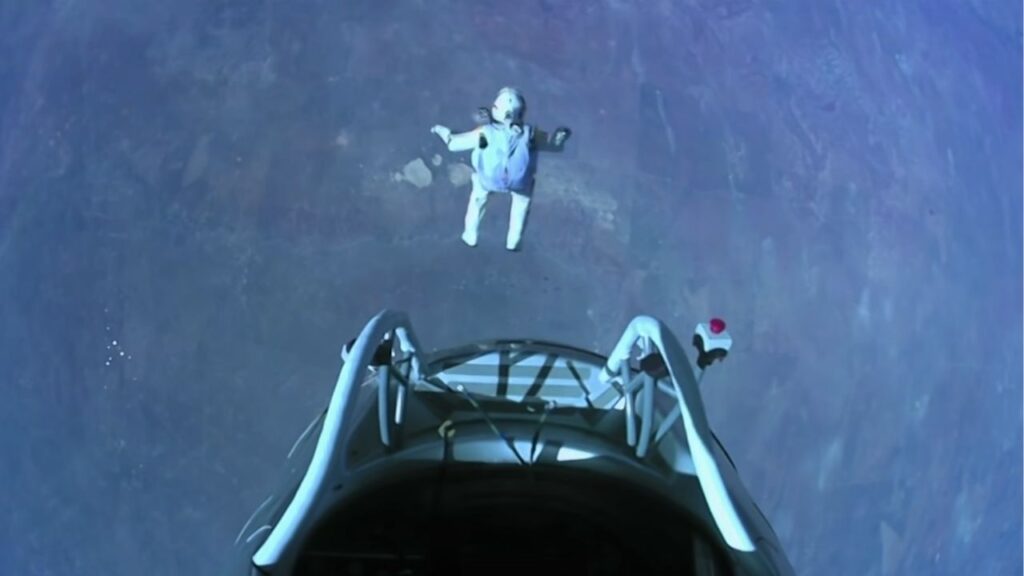 A façanha de Felix Baumgartner ao saltar da estratosfera