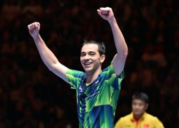 A medalha de Hugo Calderano que quebrou barreiras