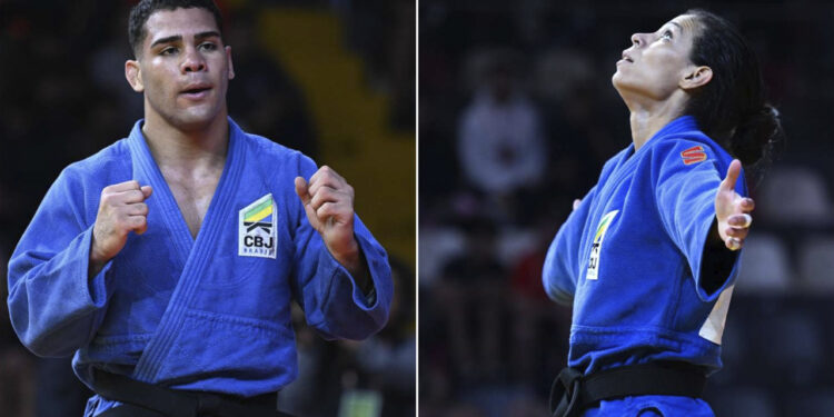 Gabriel Falcão e Jéssica Pereira levaram o Brasil ao topo - Foto: Divulgação