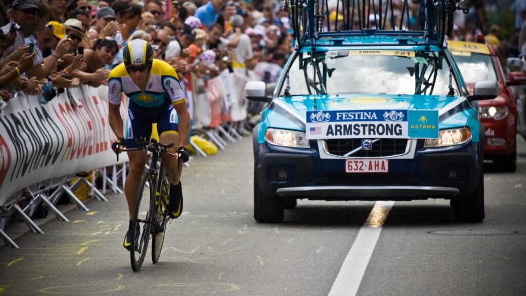 A trajetória polêmica de Lance Armstrong no Tour de France