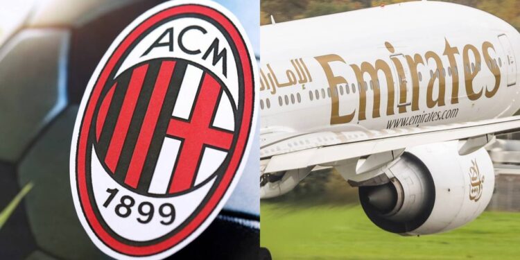 Parceria entre Milan e Emirates é uma das maiores do esporte