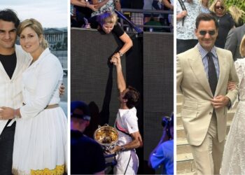 Mirka e Roger Federer e a parceria que vai além das quadras