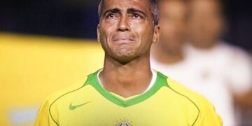 O jogo que marcou o adeus de Romário à seleção