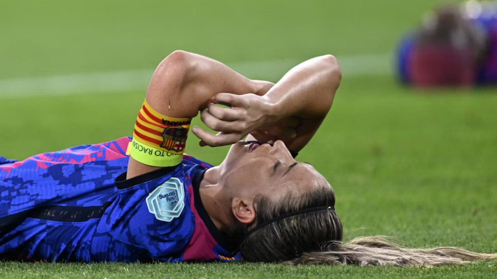 A fisioterapia que salvou a carreira de Alexia Putellas