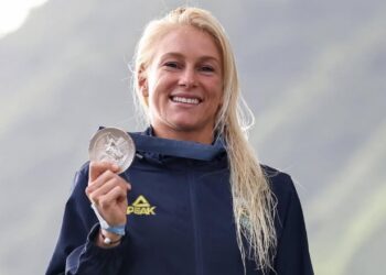 Relembre a conquista histórica de Tati Weston-Webb em Paris 2024