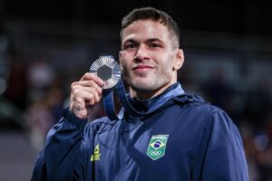 Willian Lima e a medalha que entrou para a história do judô