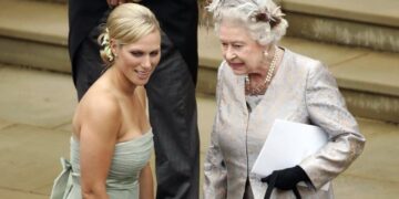 Zara Tindall e Elizabeth II - Créditos: Instagram @zara_tindall