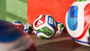 Foto da Trionda, bola da Copa do Mundo de 2026