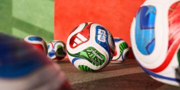 Foto da Trionda, bola da Copa do Mundo de 2026