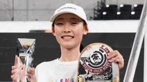 Aoi Uemura deu show na etapa de Paris