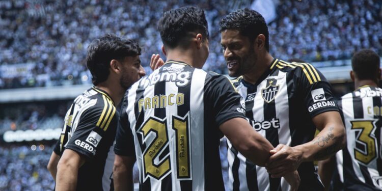 Alan Franco marcou o gol do Atlético-MG