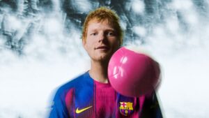 Barcelona fechou parceria com Ed Sheeran para o El Clásico