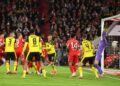 Lance em que Harry Kane abre o placar para o Bayern de Munique