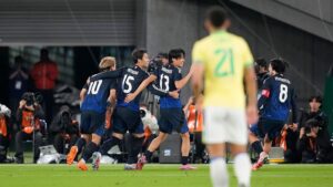 Japão buscou a virada e venceu o Brasil em amistoso