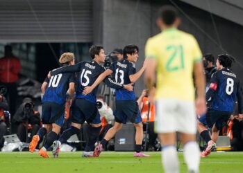 Japão buscou a virada e venceu o Brasil em amistoso