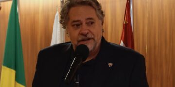Foto de Julio Casares, presidente do São Paulo