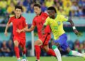 Lance de Coreia do Sul x Brasil na Copa do Mundo de 2022