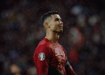 Cristiano Ronaldo em ação - Créditos: depositphotos.com / mrogowski_photography