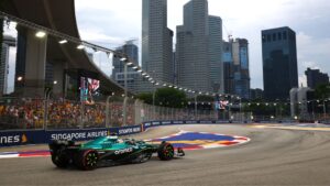 Fernando Alonso na F1 pelo GP de Singapura.