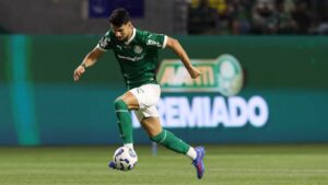 Flaco López durante jogo contra o Vasco