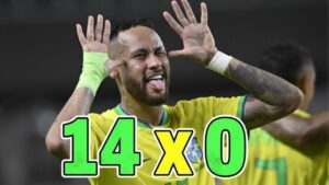 As maiores goleadas da história da seleção brasileira