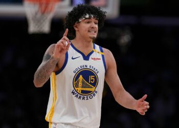Gui Santos nos Warriors.