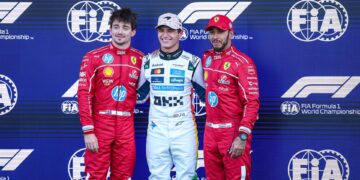 Hamilton vai largar logo atrás de Norris