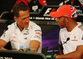 Hamilton segue se aproximando dos recordes de Schumacher