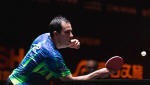 Hugo Calderano segue em boa fase no tênis de mesa