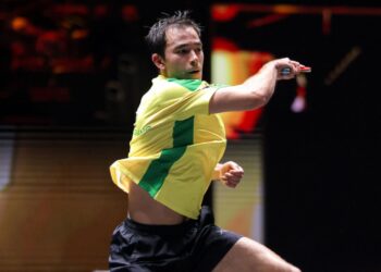 Hugo Calderano no China Smash.