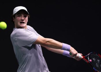 João Fonseca em ação em Paris