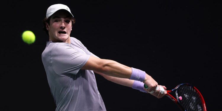 João Fonseca em ação em Paris