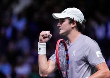 João Fonseca em ação em Paris