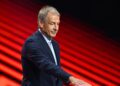 Jürgen Klinsmann em sorteio da UEFA