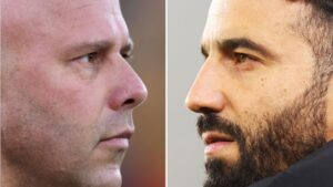 Fotos dos treinadores de Liverpool e Manchester United