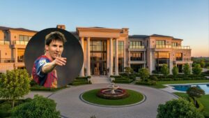 A mansão mais icônica de Messi custa milhões e tem campo particular