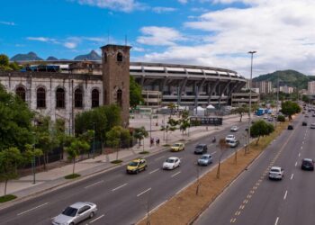 Vista do estádio do Maracanã - Créditos: depositphotos.com / dabldy